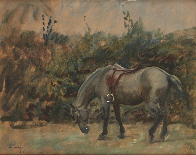 Sir Alfred James Munnings | Grey Pony | Estimate £25,000-35,000 + fees